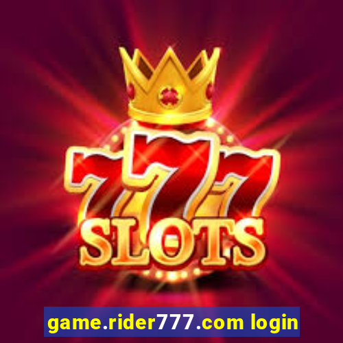 game.rider777.com login